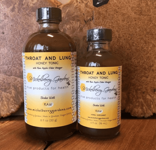 Throat & lung honey tonic