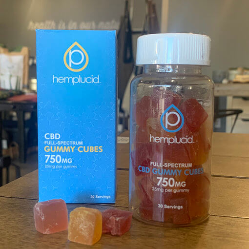 Hemplucid cubes 30ct jar