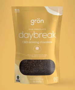 Grön Daybreak CBD drinking chocolate
