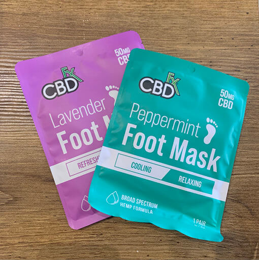 CBD foot masks
